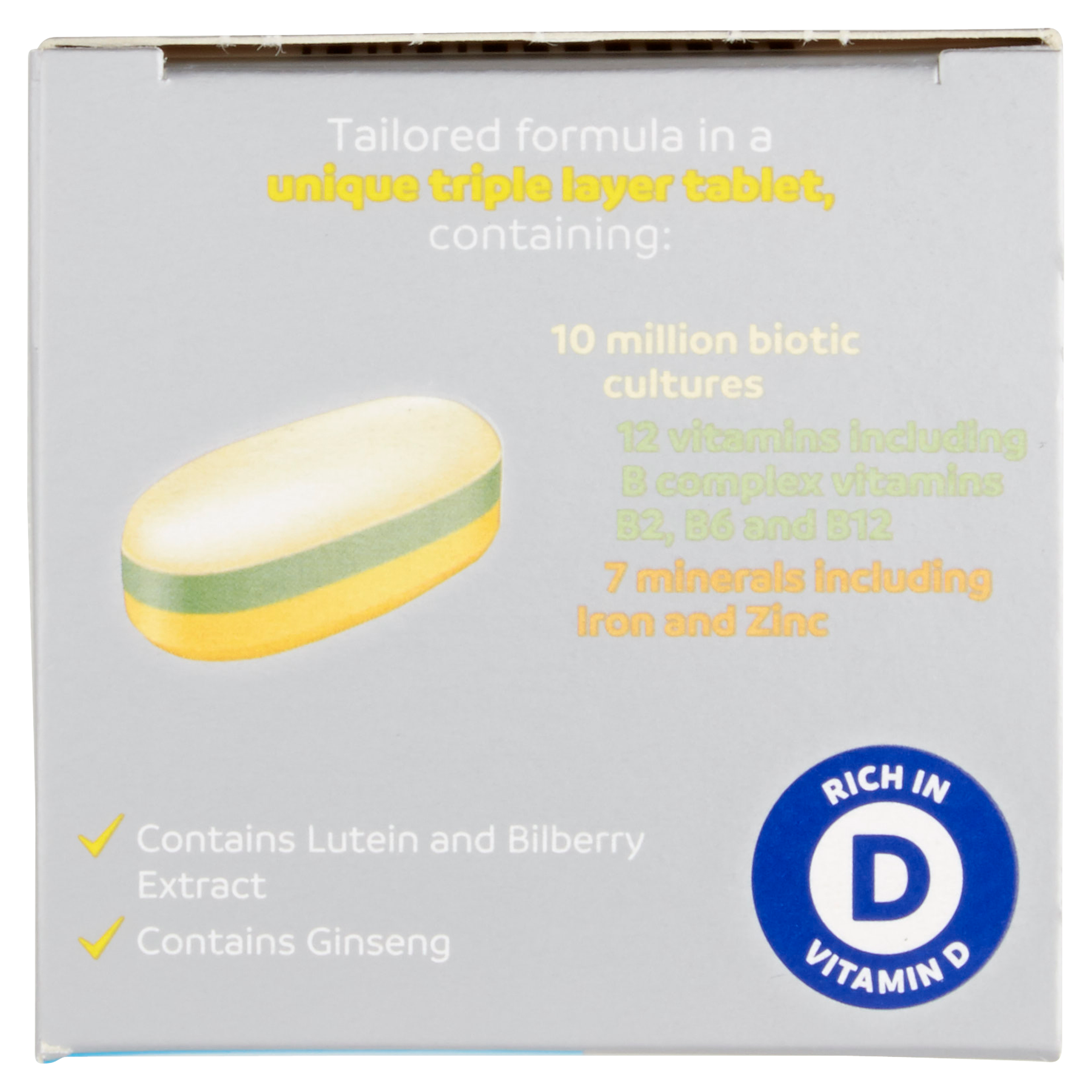 Multibionta 50+ 60 Tablets